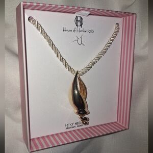 💲House of Harlow 1960 Gold Pendant Necklace